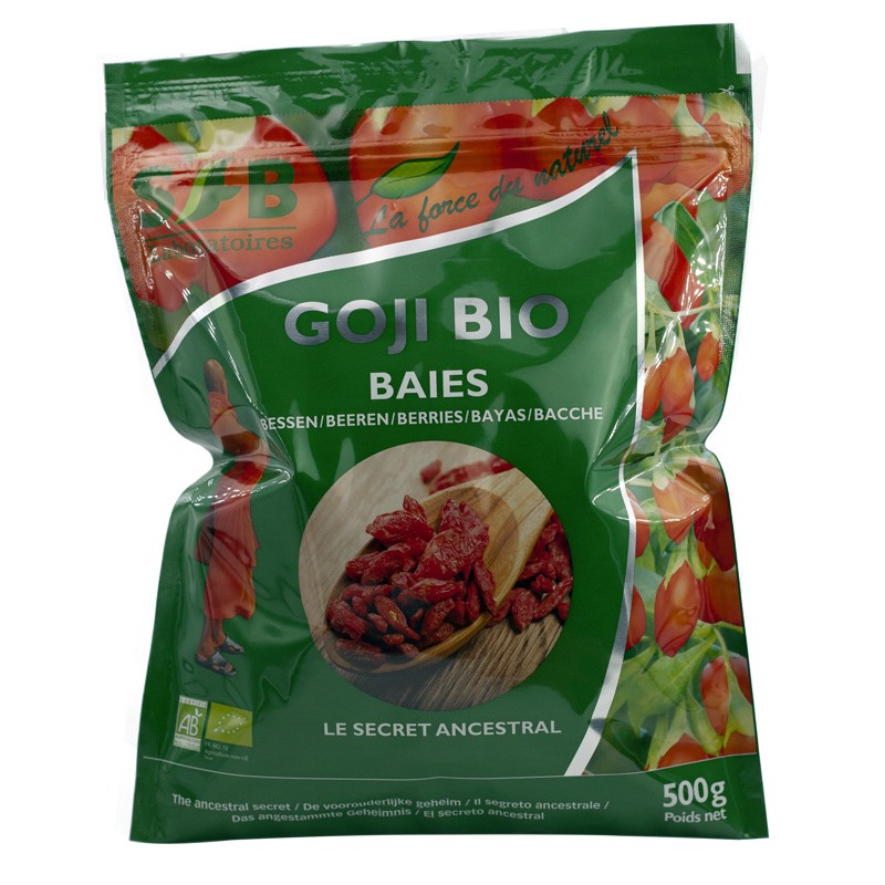 Baies de Goji Bio Tibet 500g Laboratoires SFB | Agriculture Biologique