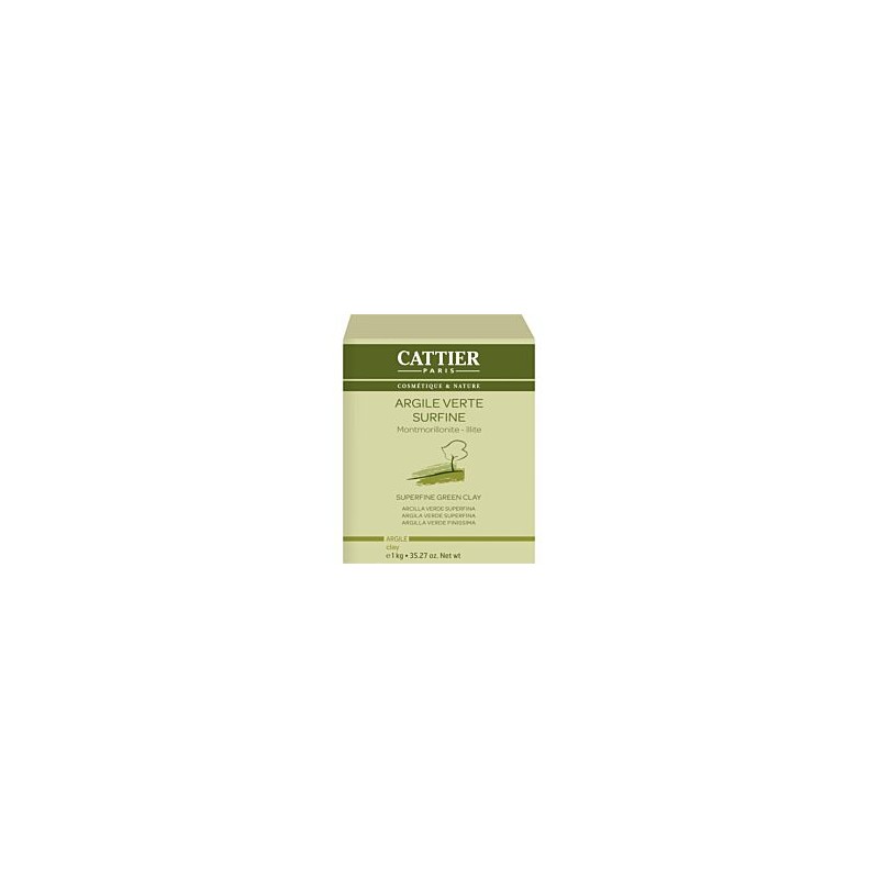 Argile Verte surfine - 1kg