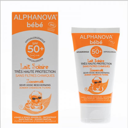 SOIN SOLAIRE BÉBÉ SPF 50+ BIO - 50 G