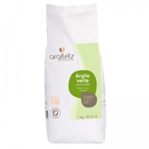 Argile Verte Concassée - Argiletz (1 kg)