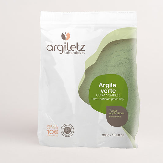 Argile Verte Fine Ultra-Ventilée - Argiletz (300 g)