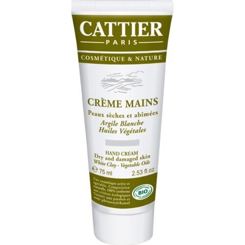 Crème Mains Bio - Cattier (75 ml)