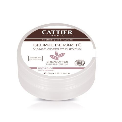 Beurre de Karité Bio - Cattier (100 g)