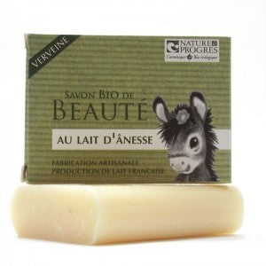 Savon au lait d'anesse / verveine 100g