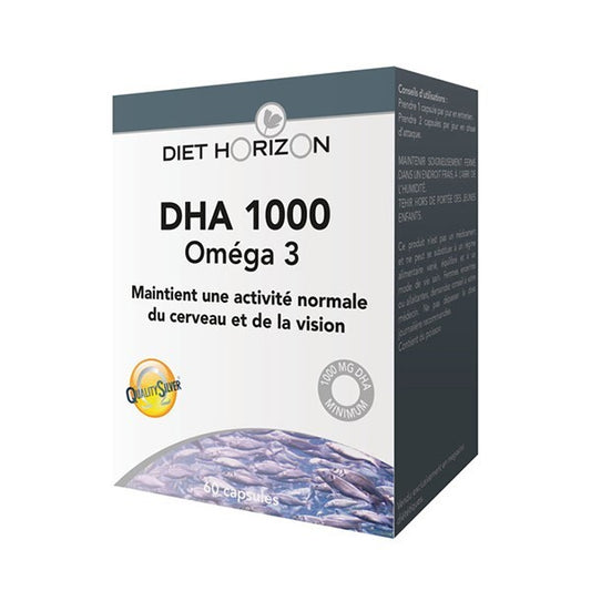 DHA 1000 Oméga 3 - 60 comprimés