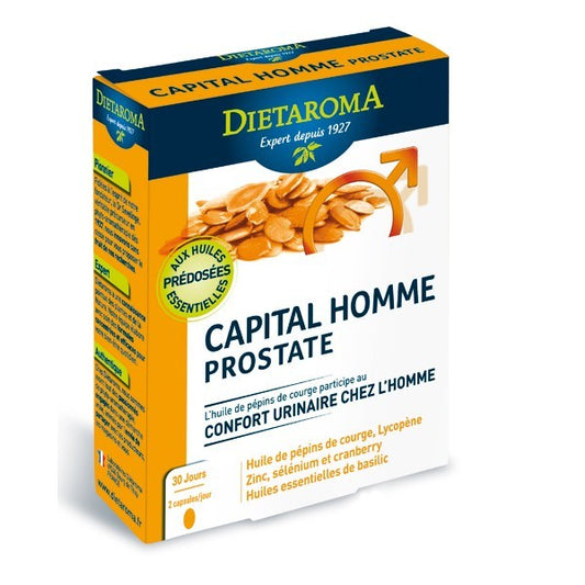 Capital Homme Prostate cure 1 mois - 60 capsules