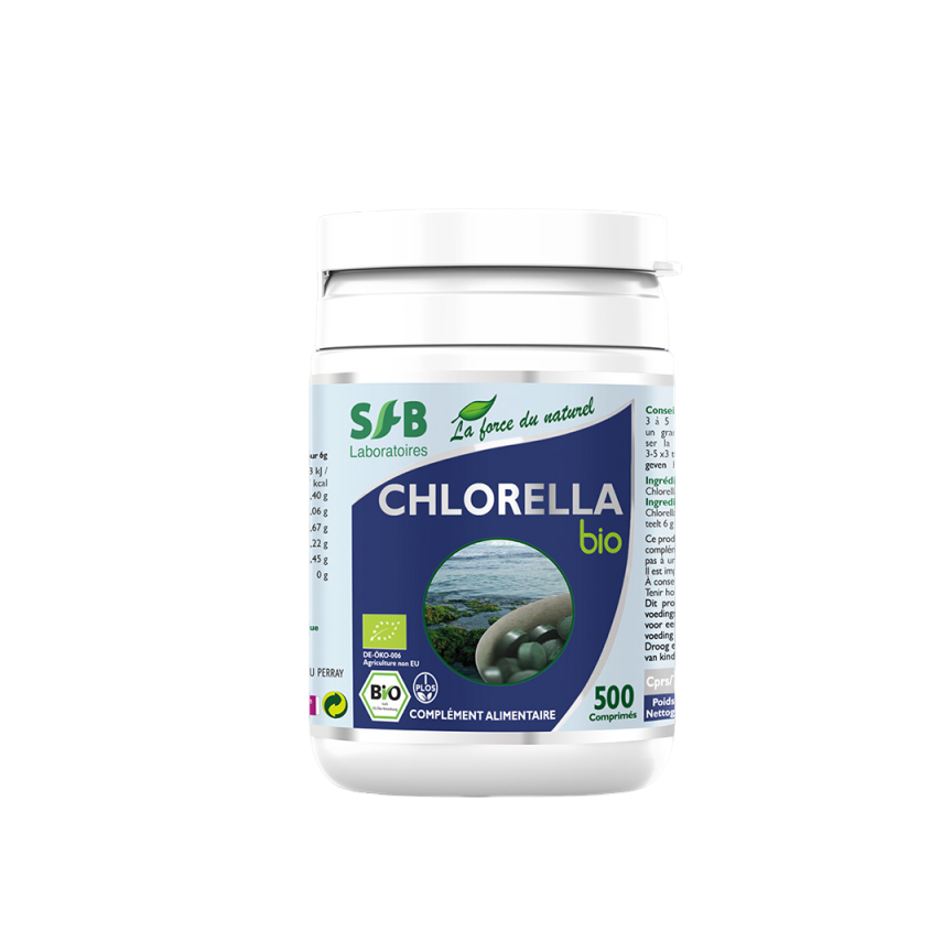 Chlorella BIO - 500 comprimés