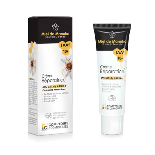 Crème réparatrice au miel de Manuka - 30 ml - Comptoirs & Compagnie