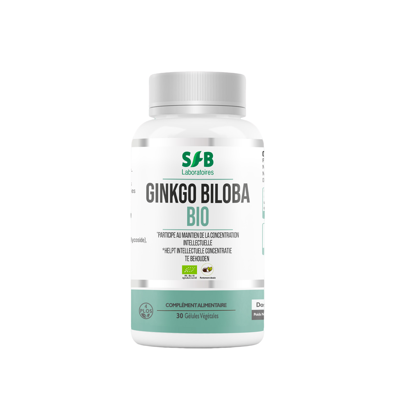 Ginkgo Biloba BIO - 30 gélules