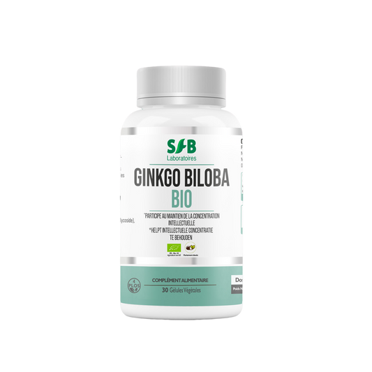 Ginkgo Biloba BIO - 30 gélules