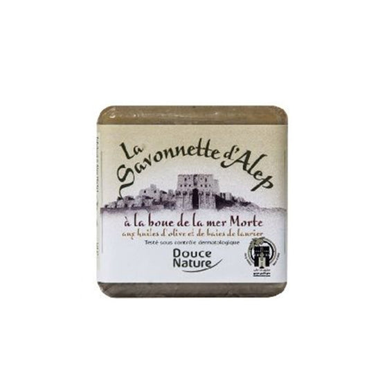 Savonnette d'Alep à la boue de la mer morte - 100 g - Douce Nature