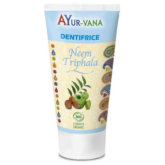 Dentifrice certifié bio Neem & Triphala - 75 ml