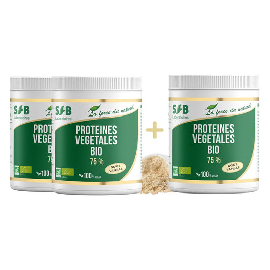 Protéine Végétale BIO - 75 % - 400g - SFB Laboratoires