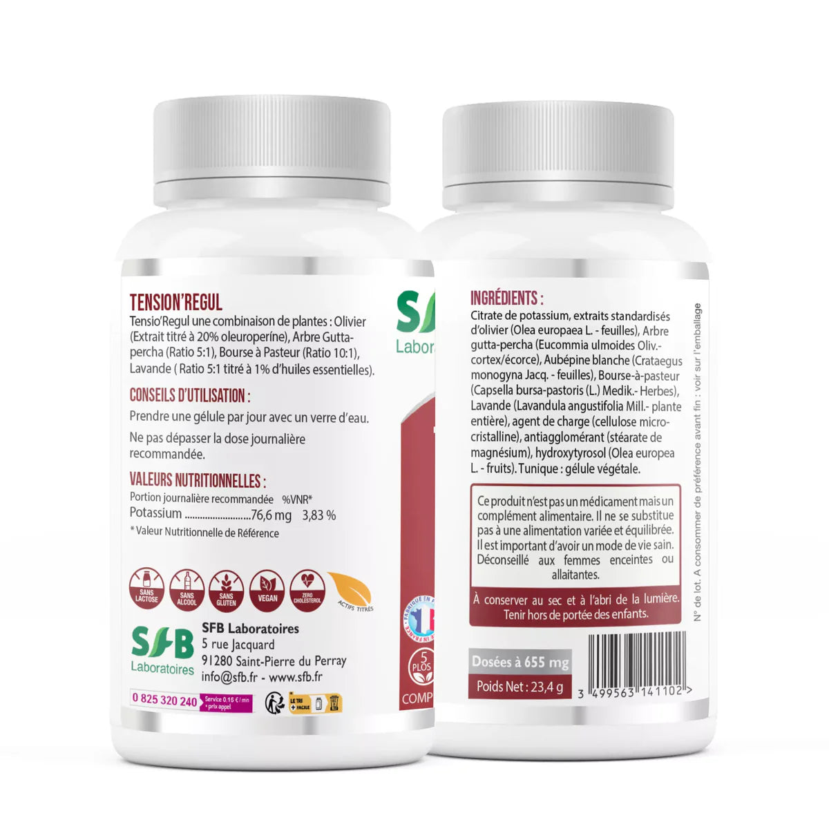 Tensio'Régul - 30 Gélules